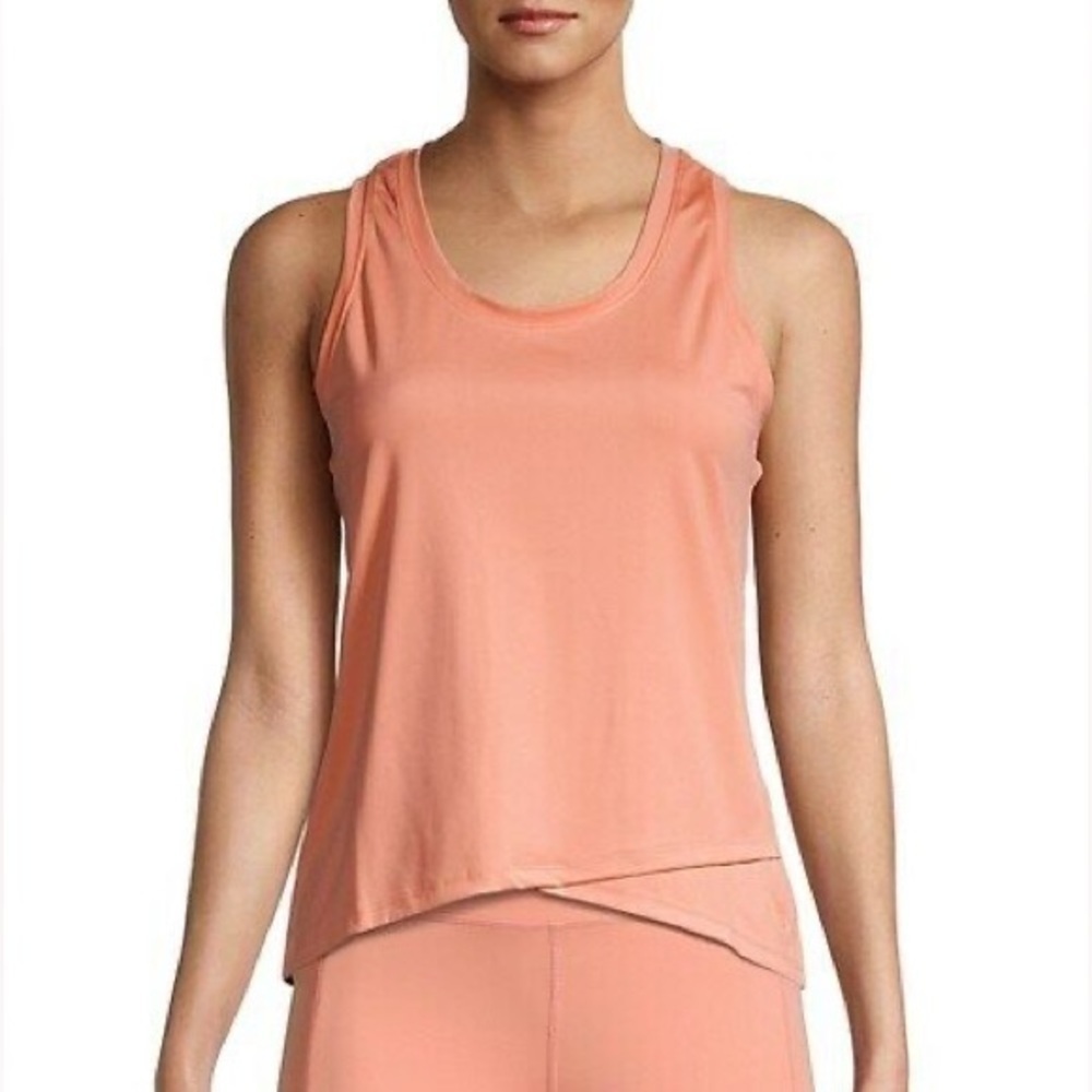 SPYDER ACTIVE TULIP HEM RACER BACK TANK TOP